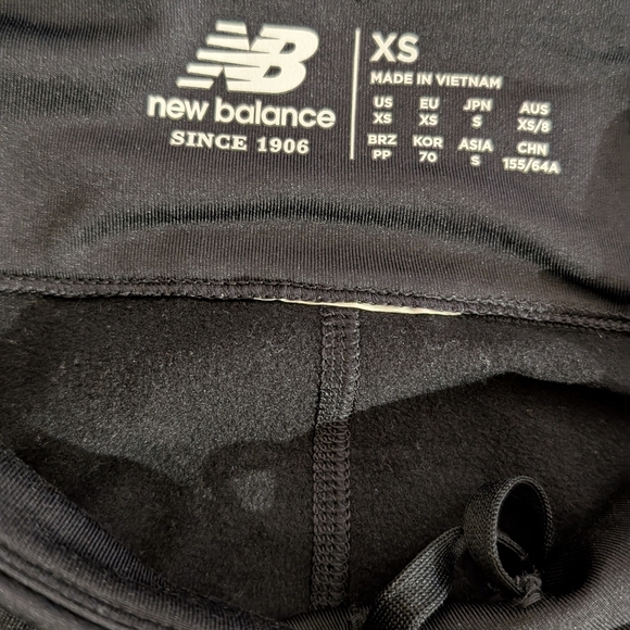 New Balance Black Joggers with Reflective Accents - Picture 6 of 6